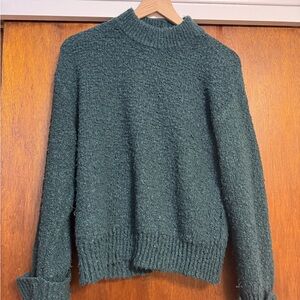 Democracy Teal Turtleneck Sweater